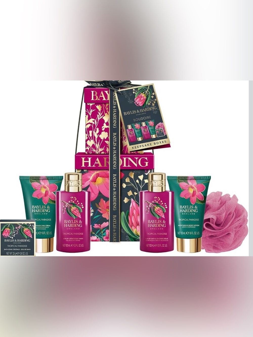 Baylis & Harding Boudoire Tropical Paradise Luxury Gift Set